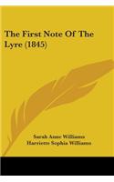 First Note Of The Lyre (1845)