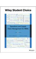 Operations and Supply Chain Management for MBAs