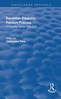 European Disability Pension Policies