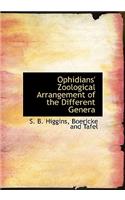 Ophidians' Zoological Arrangement of the Different Genera