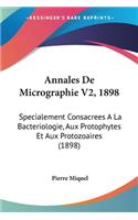 Annales De Micrographie V2, 1898