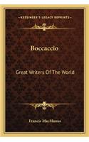 Boccaccio: Great Writers Of The World(English)
