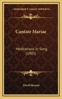 Cantate Mariae