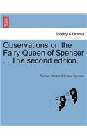 Observations on the Fairy Queen of Spenser ... The second edition, vol. I
