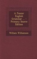 A Junior English Grammar ... - Primary Source Edition