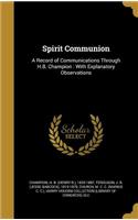 Spirit Communion