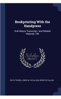 Bookprinting With the Handpress