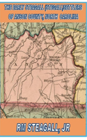 Early Steagall (Stegall) Settlers of Anson County, North Carolina