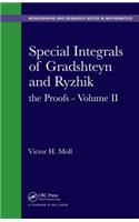 Special Integrals of Gradshteyn and Ryzhik