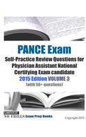 PANCE Exam Self-Practice Review Questions for Physician Assistant National Certifying Exam candidate