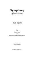 Symphony (After Mozart): (English)