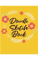 Doodle Sketch Book: Graph Paper Notebook