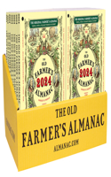 The 2024 Old Farmerâ€™s Almanac 24-copy counter display