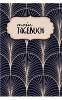 Mein Tagebuch: Notizbuch - Blanko Liniert -120 Seiten - A5 - Notebook - Diary - Schreib dir alles von der Seele - Motiv: Klassisch Modern