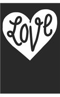 Notebook Journal: Valentine's Day 6x9 Dot Grid 120 Pages