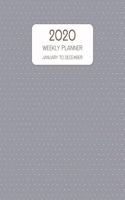 2020 Weekly Planner January to December