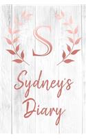 Sydney's Diary