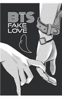 Fake Love BTS Paperback Journal