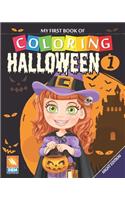 My first book of coloring - Halloween 1 - Night edition