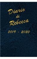 Agenda Scuola 2019 - 2020 - Rebecca