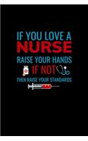 If you love a Nurse raise your hands if not then raise your standards