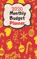 Monthly Budget Planner 2020