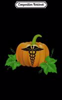 Composition Notebook: Big Nurse Symbol On A Pumpkin Nurse Doctor Halloween Journal/Notebook Blank Lined Ruled 6x9 100 Pages