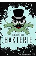 Kultivierte Bakterie Jahresplaner 2020