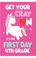 Get Your Cray on It's the First Day of 4th Grade