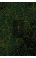 Monogram 1 Notebook: (Luxury Two 150 Lined)
