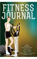 Fitness Journal: Fitness Agenda, Fitness Planner Binder, Fitness Journal and Planner, Fitness Journal for Women, Fitness Journaling, Fitness Happy Planner, Fitness J