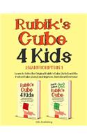 Rubik's Cube for Kids: 2 Manuscripts in 1. Learn to Solve the Original Rubik's Cube (3x3x3) and the Pocket Cube (2x2x2) and Impress Just About Everyone!