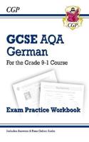 GCSE German AQA Exam Practice Workbook: includes Answers & Online Audio (For exams in 2025): (CGP AQA GCSE German)