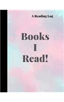 Reading log: A Light Green Themed Cute Reading Journal and Organizer for Book Lovers