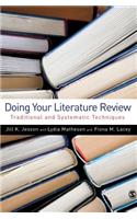 Doing Your Literature Review