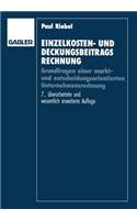 Einzelkosten- und Deckungsbeitragsrechnung