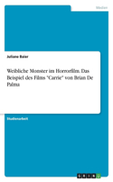 Weibliche Monster im Horrorfilm. Das Beispiel des Films 