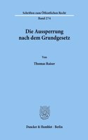 Die Aussperrung Nach Dem Grundgesetz