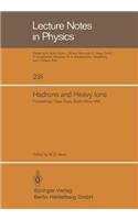 Hadrons and Heavy Ions