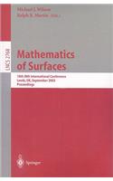 Mathematics of Surfaces: 10th Ima International Conference, Leeds, Uk, September 15-17, 2003, Proceedings