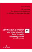 Die Abnahme des Gemeinschaftseigentums im Rahmen von Bautraegervertraegen