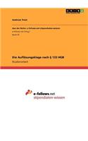 Die Auflösungsklage nach § 133 HGB
