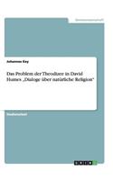 Das Problem der Theodizee in David Humes 