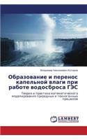 Obrazovanie I Perenos Kapel'noy Vlagi Pri Rabote Vodosbrosa Ges