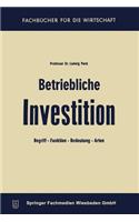 Betriebliche Investition