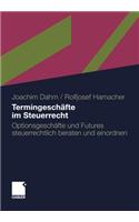 Termingeschafte Im Steuerrecht