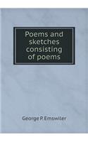 Poems and sketches consisting of poems: (English)