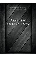 Arkansas in 1892-1893
