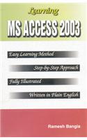 Learning MS Access 2003