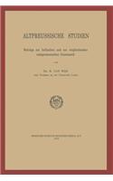 Altpreussische Studien